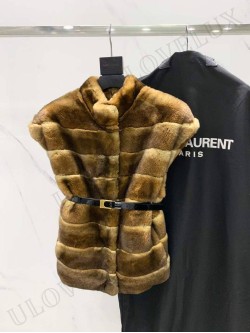 YSL Quilted vest 1